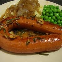 Jamie Oliver S Best Sausage Super Mash With Onion Gravy Recipe On Wegottaeat
