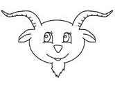 This goat coloring page would make your activity a lot more vibrant. Goat Coloring Pages