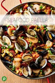 Seafood Paella Recipe Paella Recipe Paella Recipe Seafood Recipes