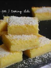 Cooking Lili Carres Fondants Noix De Coco Et Citron Cuisine Et Boissons Recette Recettes De Cuisine