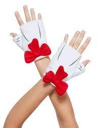 Fingerless Cat In The Hat Gloves Dr Seuss Spirithalloween Com Dr Seuss Diy Costumes Cozy Gloves Fingerless