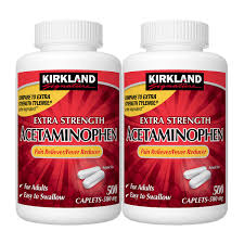 In 2014, the fda recommended that doctors and other health care professionals only prescribe acetaminophen in doses of 325 mg or less. Kirkland Signature Extra Strength Acetaminophen 500 Mg 1 000 Caplets Costco