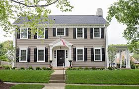 As the name suggests, colonial house plans draw on the architectural styles prevalent in america's original east coast settlements. Colonial Style House What It Is Characteristics And Types Homenish