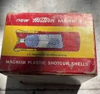 Vintage Western Super X Magnum Mark 5 Plastic Shotgun Shells ...