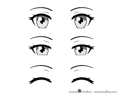 How To Draw Closed Closing Squinted Anime Eyes Animeoutline How To Draw Anime Eyes Anime Closed Eyes Closed Eye Drawing