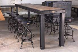 Compliment small spaces with the riva bar table. Firehouse Bar Table Vintage Industrial Furniture