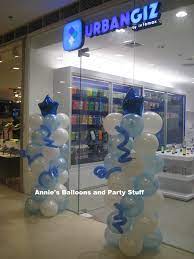 Balloon Pillars For Store Opening Balloon Pillars Balloons Balloon Decorations