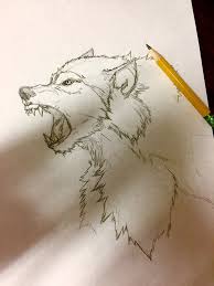 Simple werewolf drawing have a graphic associated with the other. Werewolf Sketch By Arrancarfighter On Deviantart Werewolf Drawing Werewolf Art Wolf Artwork
