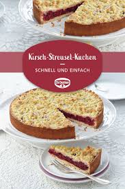 Kirsch Streusel Kuchen Rezept Streusel Kuchen Streuselkuchen Mit Kirschen Kuchen