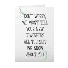 Birthday Card For Coworker Friend Goodbye Card For Coworker Funny New Job Promotion Gift From Etsy In 2020 Co Worker Leaving Farewell Gift For Coworker Job Promotion Gifts