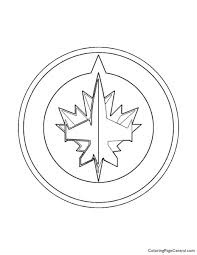 Nhl member clubs coloring pages. Nhl Edmonton Oilers Logo Coloring Page Coloring Page Central