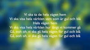 Söt sak, hon är ihop med en insekt, älska mej gick inte alls. Hela Vagen Hem Jlc Lyric Youtube