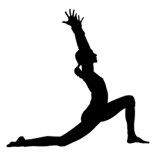 Download Warrior I Yoga Pose Silhouette Transparent Png Svg Vector File