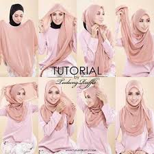 Quick & simple cara memakai tudung bawal jadi shawl labuh simple abc !! Simple Yet So Pretty Hijab Tutorial Hijab Style Tutorial Square Hijab Tutorial