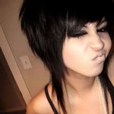 An emo hairstyle is the term for hair that has bangs, cut jaggedly, and intentionally covers the eyes. 50 Cool Ways To Rock Scene Emo Hairstyles For Girls Hair Motive