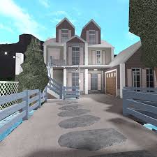 Cute Bloxburg Houses Google Search In 2020 Winter House Exterior Two Story House Design House Designs Exterior