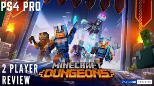 This function will only work if you have 720p hd or higher. Minecraft Dungeons 2 Player Ps4 Review Youtube