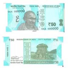 Rbi To Issue New Rs 50 Banknotes Shortly Old Notes To Remain Valid Bank Notes Rupees Currency Design