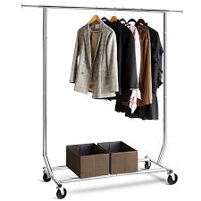 It's perfect for a wide variety of uses: Tomcare Garment Rack 200 220lb Capacity Adjustable Clothes Rack Clothing Rack Extensible Clothes Hanging Rack Commercial Grade Garment Rack Hanging Heavy Duty Clothing Garment Racks Amazon Com Au Home
