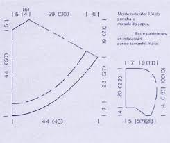 Chapeuzinho Vermelho Como Fazer Capa Com Capuz Passo A Passo Vamos Combinar 2 Ponchos Casaco Capa Decote V E Com Capuz Molde 5 E 6 Poncho Capa De Chuva Infantil Ponchos