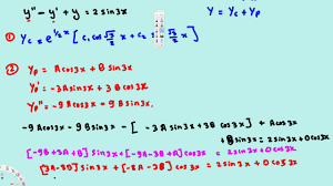 Method Of Undetermined Coefficients Superposition Method 2 Differential Equations Math Method