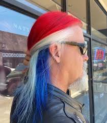 Before and after of highlight by Haley Sharp and @hairbyhays_