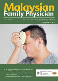 Find people you know at academy of family physicians of malaysia. Volume 12 Number 1 Malaysian Family Physician