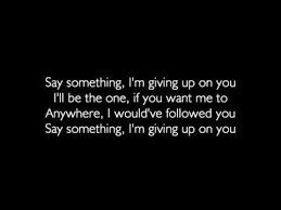 Say Something A Great Big World Ft Christina Aguilera Lyrics Cover Youtube