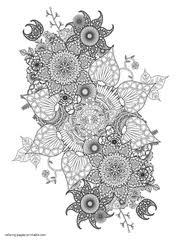 Check spelling or type a new query. 130 Flower Coloring Pages For Adults Free