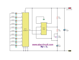 But here two 4017 ic combined to each other and output is increased to 17 usable output. Improve Battery Life In Led Chaser Electronics Forums