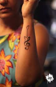 48 Ideas Tattoo Arm Girl Small Simple Henna Tattoo Hand Music Tattoo Designs Guitar Tattoo Design