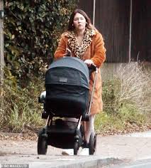 The weirdest celebrity baby names. Lacey Turner Wraps Up In A Furry Leopard Print Coat As She Enjoys Stroll With Newborn Baby Dusty Daily Mail Online