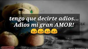 No Puedo Mas Carta De Despedida Para Quien Fue Mi Gran Amor Triste Youtube