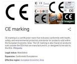 What is the meaning of CE on back side of electric goods? - Quora