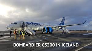 Bombardier Cs300 At Reykjavik Airport Birk Youtube