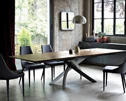 artistico extending wood dining table