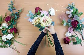 How to make a wedding flower wall wholesale diy florist supplies. Diy Tutorial Create Your Very Own Romantic Boho Bouquet Boho Wedding Blog