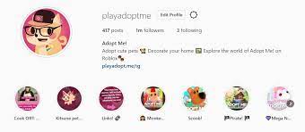 Последние твиты от adopt me! Adopt Me On Twitter We Reached One Million Followers On Instagram
