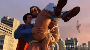 Rule34 - If it exists, there is porn of it  rysketches, clark kent, diana  prince, kal-el, karen starr, power girl, superman, wonder woman  5285215