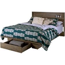 For inexperienced seniors like ourselves,rebeccafor inexperienced seniors like ourselves, we were able to build this platform bed without choking each other. Full Queen Storage Platform Bed And Headboard Rustic Finish Buy Online In Burkina Faso At Burkinafaso Desertcart Com Productid 41565835