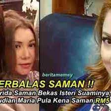 Bagaimanapun hadijah dan nur shazleen turut membuat saman balas terhadap maria. Maria Faridah Menang Saman Fitnah Rm400 000