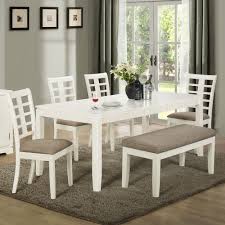 Vasagle dining table set with 2 benches, 3 pieces set, kitchen table of 43.3 x 27.6 x 29.5 inches, bench of 38.2 x 11.8 x 19.7 inches each, industrial design, rustic brown and black ukdt070b01 28 Big Small Dining Room Sets With Bench Seating Small Dining Room Set Dining Room Small White Dining Room Table
