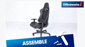 Typhoon Gaming Chair Black Officeworks