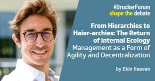 From Hierarchies to Haier-archies: The Return of Internal Ecology  Management as a Form of Agility and Decentralization by Ekin Ilseven