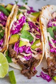 Maybe you would like to learn more about one of these? Korean Beef Tacos Bulgogi Recipe Natashaskitchen Com