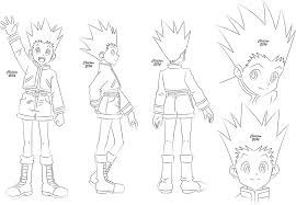 Gon Freecs Coloring From Clidjan Deviantart Com Sketches Coloring Pages Naruto Images