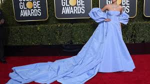 At the 2010 mtv video music awards, american singer lady gaga wore a dress made of raw beef, which was commonly referred to by the media as the meat dress. Lady Gaga Wore Blue Valentino To The 2019 Golden Globes Quartz