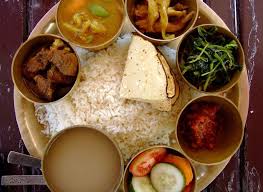 Nepal National Food Dhal Bat Rezepte Essen Asia Kuche