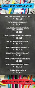 June Scholarships The University Network Scholarships Scholarships For College Graduate Scholarships