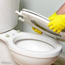 How To Clean A Bathroom 13 Tricks For Cleaning A Bathroom Faster And Better Toilet Cleaning Seat Cleaner Cleaning